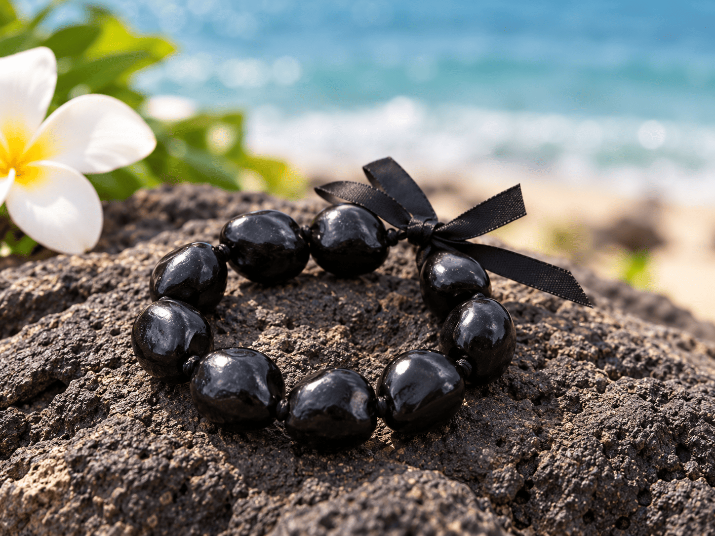 Kukui Nut Bracelet - a perfect addition to any lei greeting order!